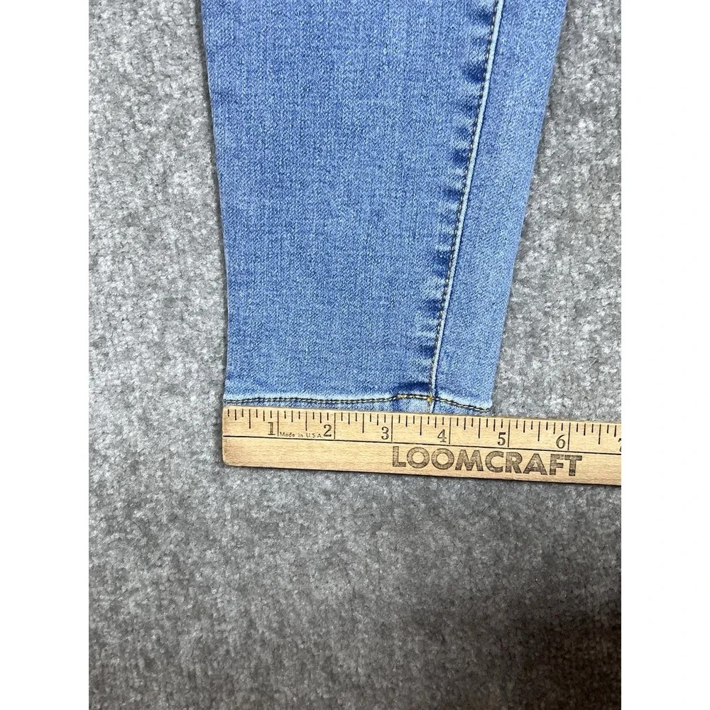 Wax Jean Collection High Rise Skinny Jeans Womens Juniors Size 9/29 Blue Stretch